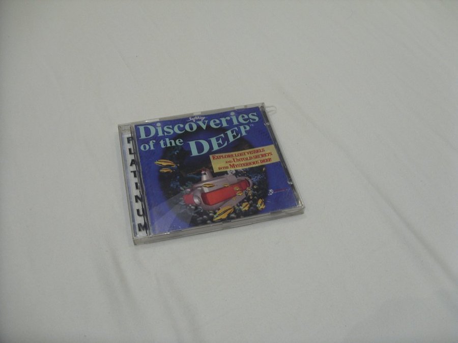 Discoveries of the Deep Multimedia 1993 CD ROM PC DOS Windows