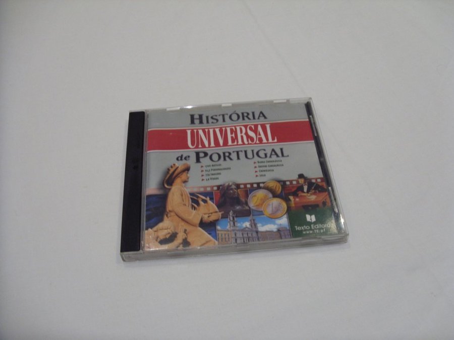 Historia de Portugal Multimedia program Vintage CD ROM PC Windows