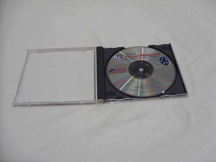 US Naval Weapons American MPC Research Vintage CD ROM PC