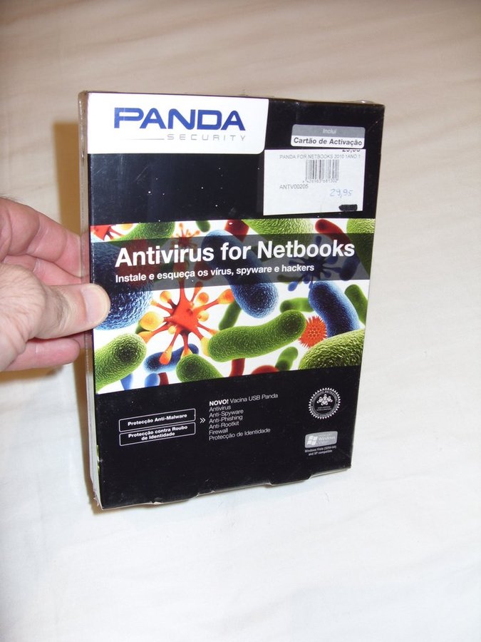 Panda Antivirus for Netbooks 2010 1 PC dator 1 år Ny! Antivirus Windows XP