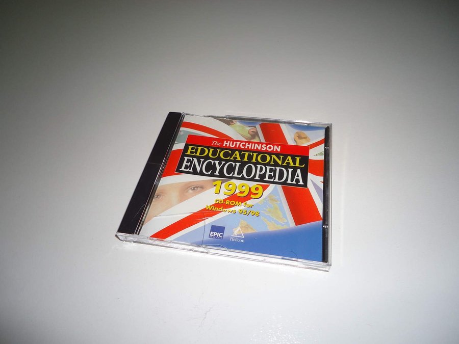 The Hutchinson Educational Encyclopedia CD ROM multimedia uppslagsverk Windows