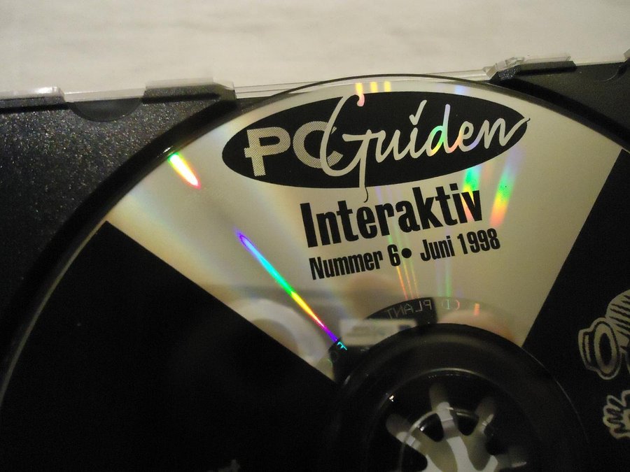 PC Guiden Interaktiv nr 6 Juni år 1998 PC CD ROM dator tidskrift utgåva