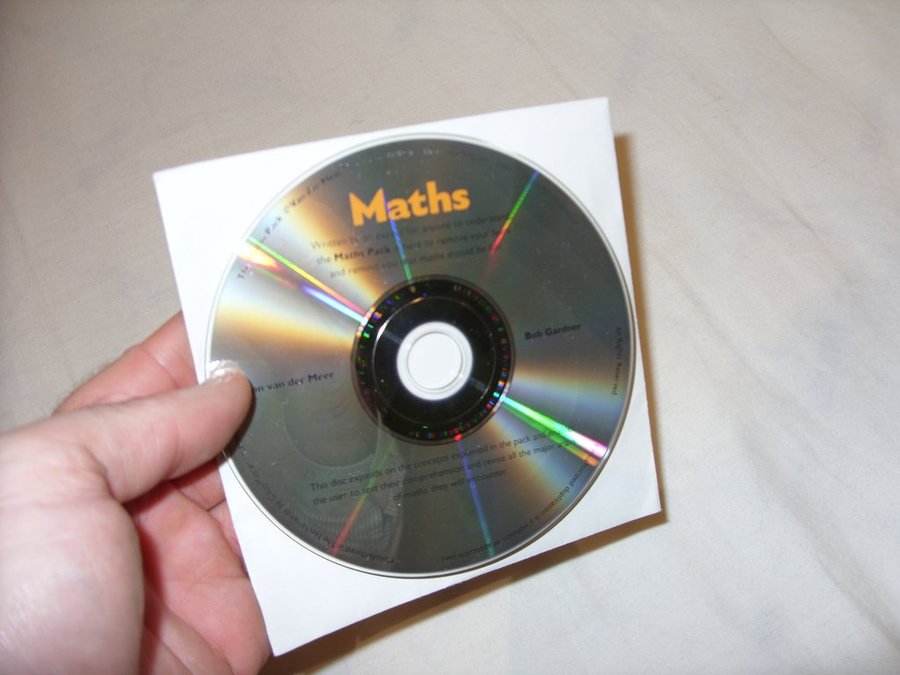 The Maths Pack by Ron van der Meer and Bob Gardner CD ROM PC Windows