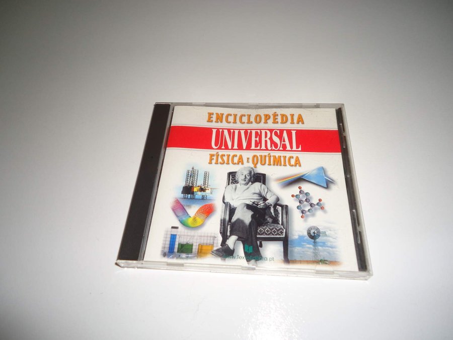 Enciclopedia Universal Fisica e Quimica PC CD ROM Portugal utgåva year 2000