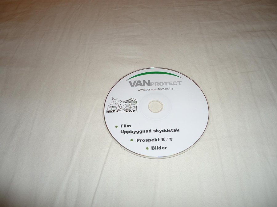 VAN Protect Film Skyddstak Prospekt Bild PC  Macintosh CD ROM