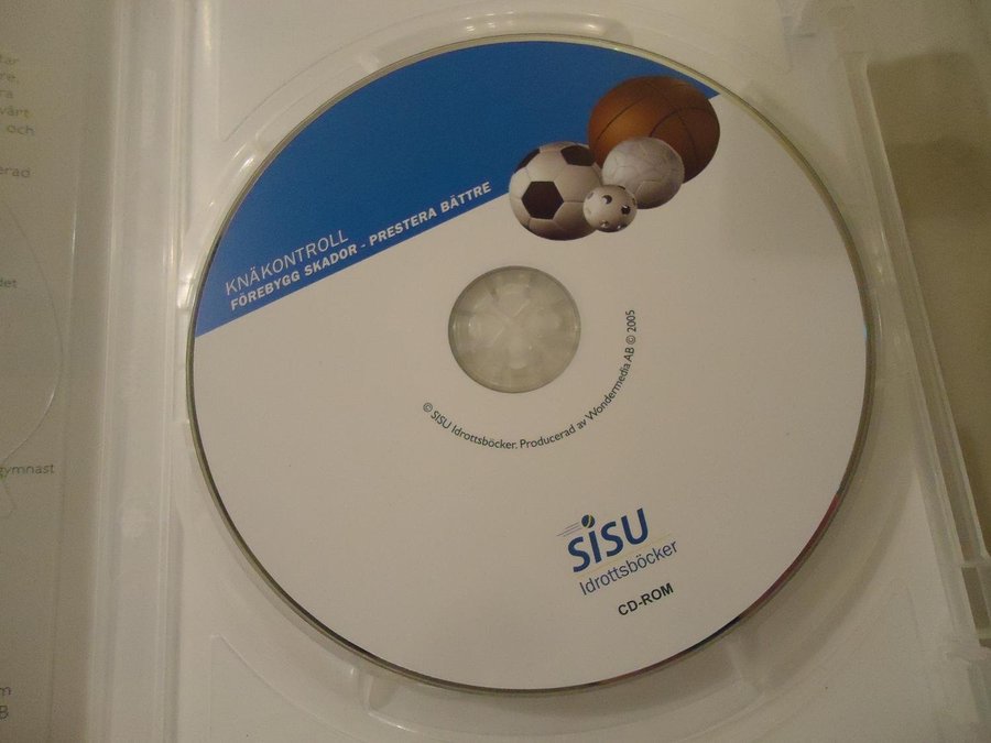 Knäkontroll Förebygg Skador Prestera Bättre Fotboll SISU PC CD ROM Windows