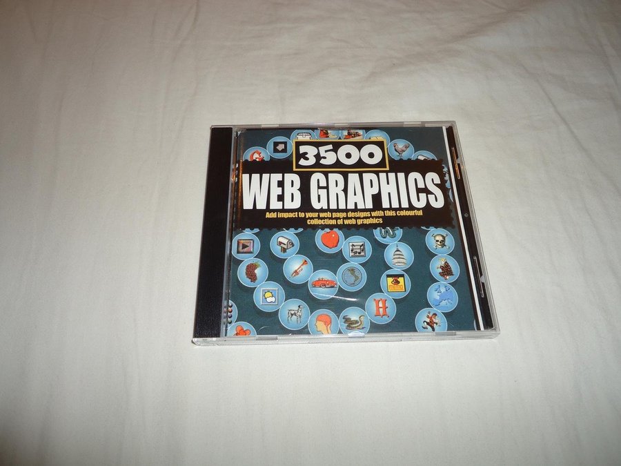 3500 WEB Graphics clipart images collection PC CD ROM Engelsk grafik för webben