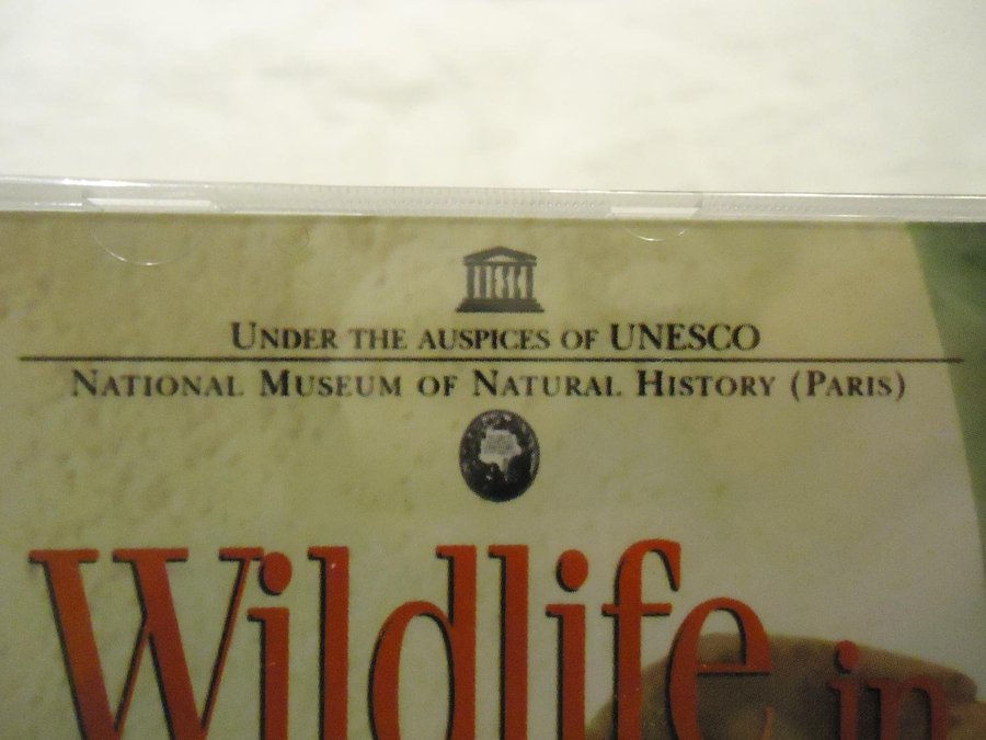 Wildlife in Danger UNESCO Multimedia PC  Macintosh ROM ny inplastad Engelsk Mac