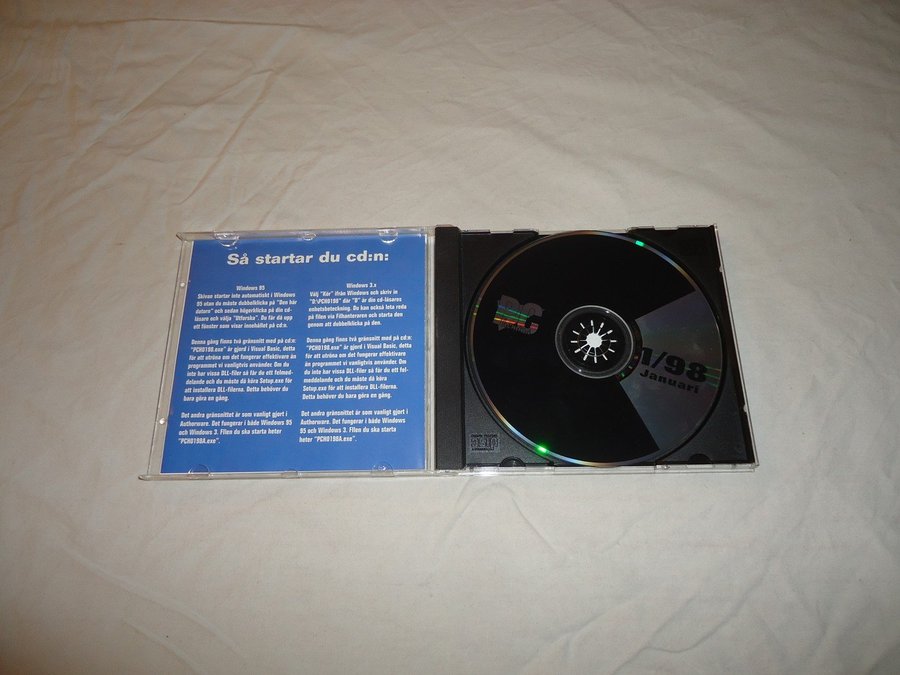 PC Hemma nummer 1 år 1998 program nöje spel Shareware Windows CD ROM