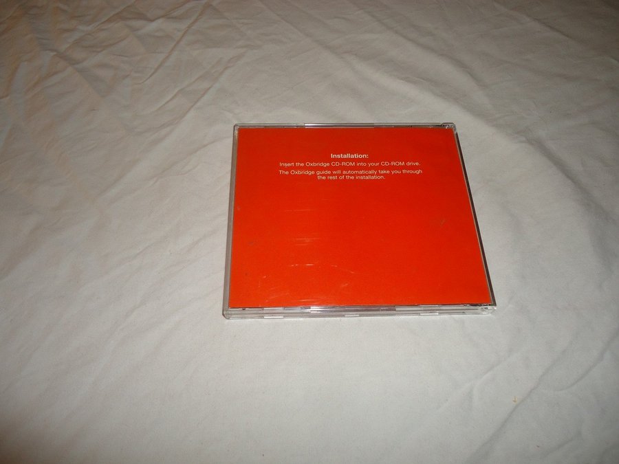 The Oxbridge United Kingdom Encyclopaedia Reference Collection PC CD ROM år 2000