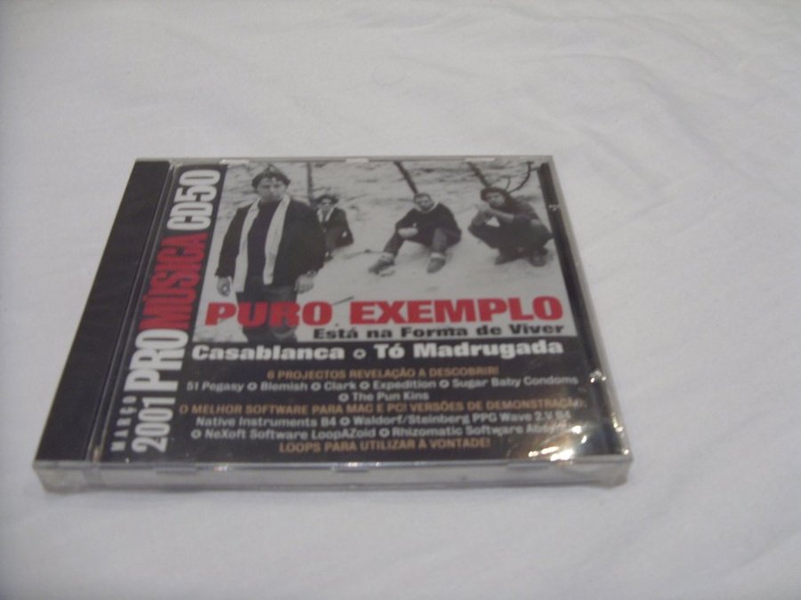 ProMusica CD50 Mars 2001 Portugal Music audio CD Mac PC CD ROM