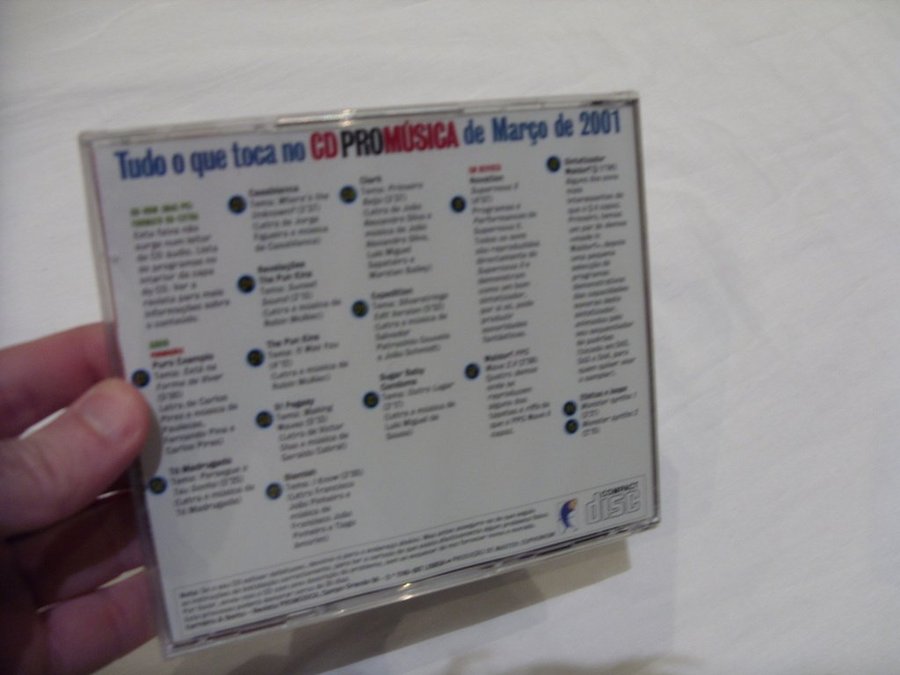 ProMusica CD50 Mars 2001 Portugal Music audio CD Mac PC CD ROM