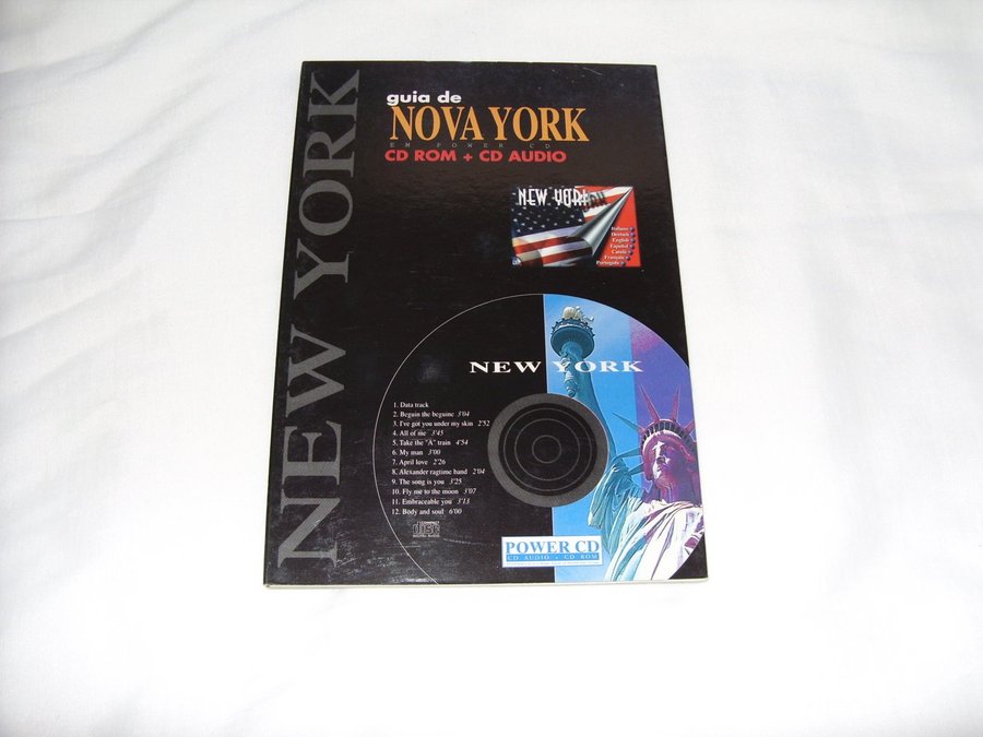 Rese Guide New York CD ROM + CD Audio till PC  Mac datorer