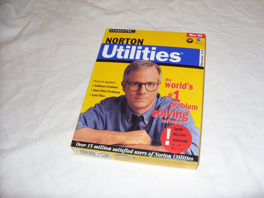 Norton Utilities 35 Macintosh CD ROM verktyg program stödjer Apple Mac OS 71