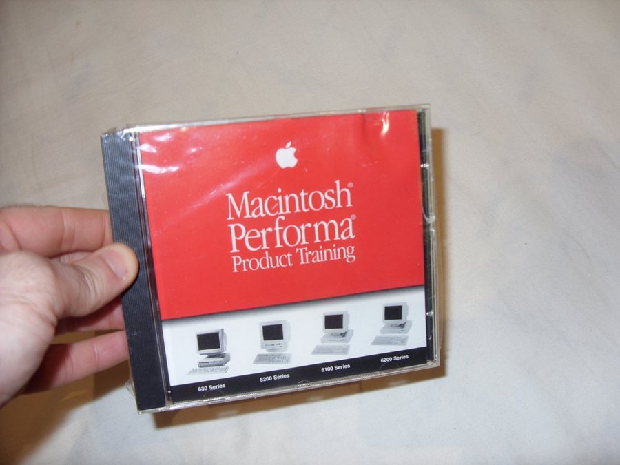 Macintosh Performa Product Training Reseller CD ROM Apple 1995