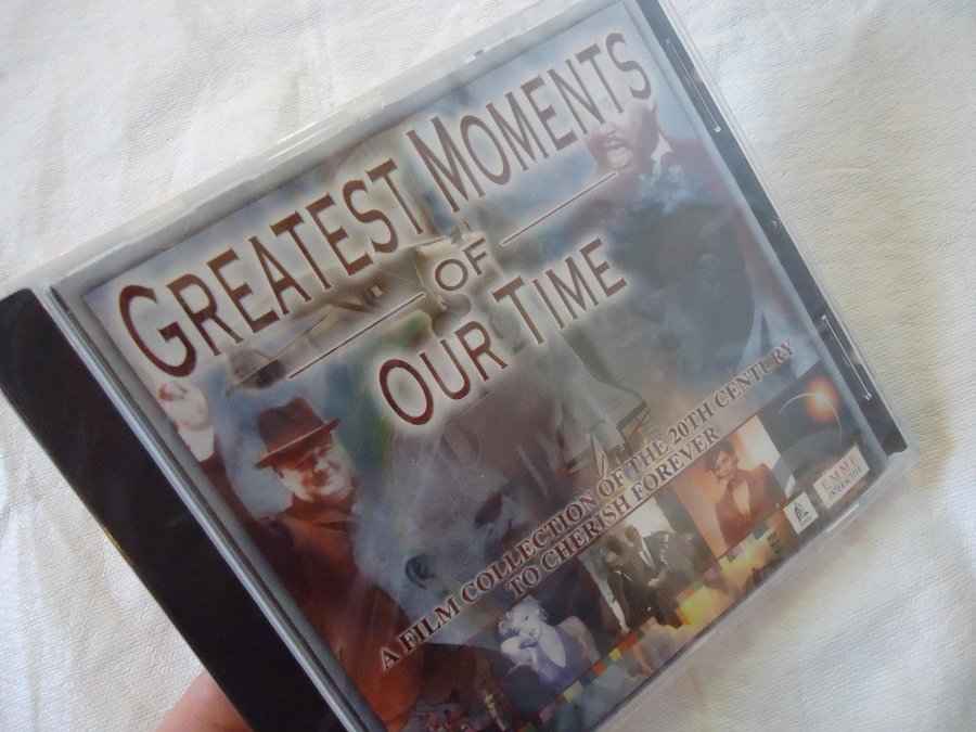 Greatest Moments Of Our Time PC  Macintosh multimedia Engelsk CD ROM