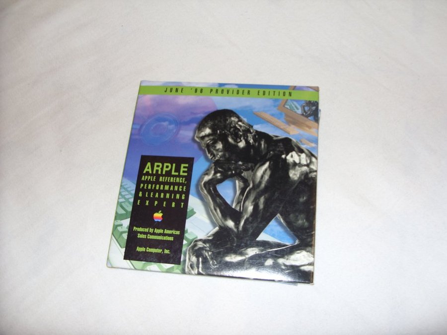 ARPLE June 1996 Provider Edition Apple CD ROM sales adverts multimedia