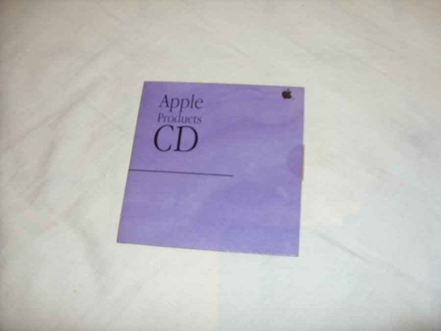Apple Computer Products CD ROM 1995 produkt pdf datablad och information