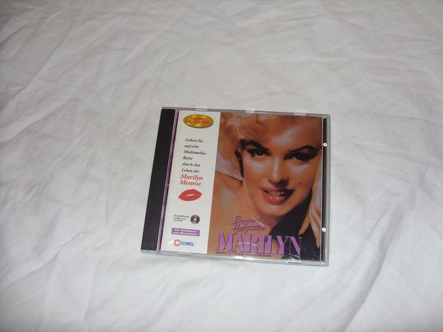 Bernard of Hollywoods Marilyn Monroe PC  Mac Retro CD ROM German edition 1995