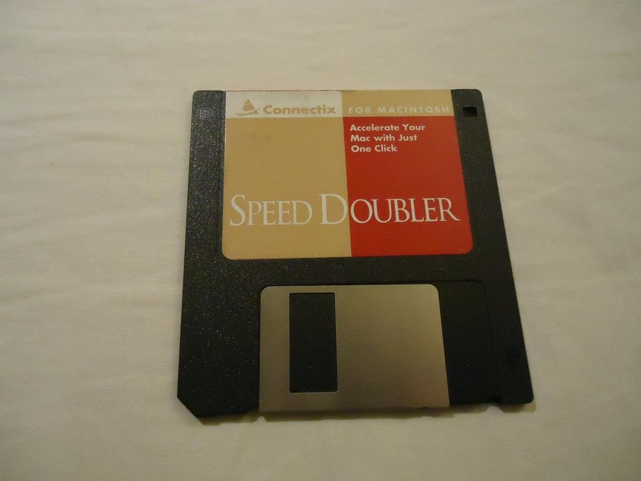 Connectix Speed Doubler Macintosh version 11 diskett Apple Mac OS 70 - 755