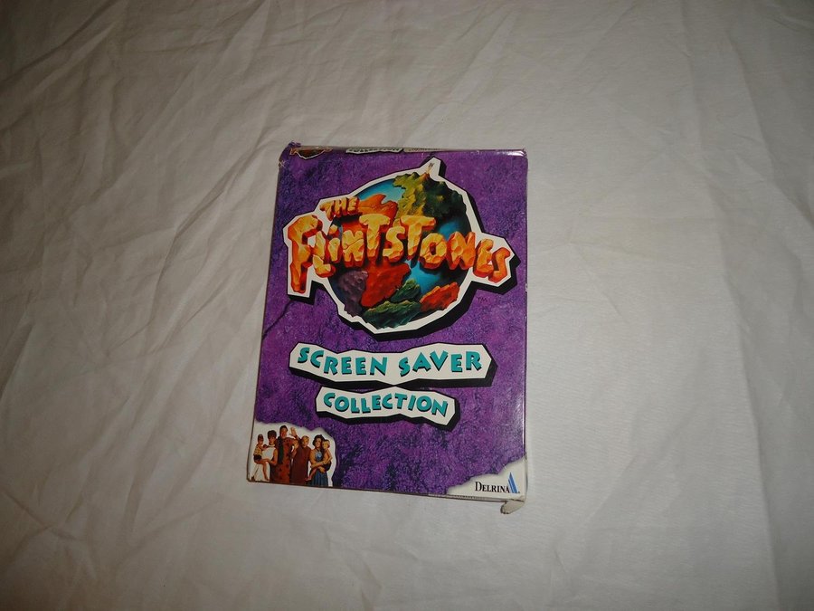 The Flintstones Screen Saver Collection Macintosh Ny disketter DELRINA 1994