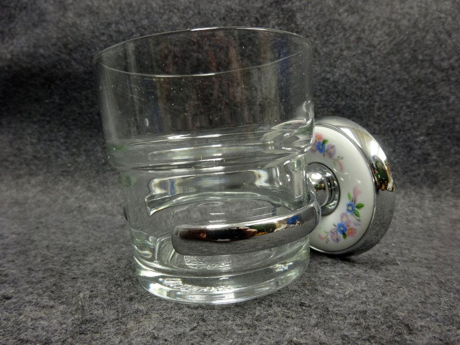 SMEDBO Sweden glashållare med glas retro/vintage