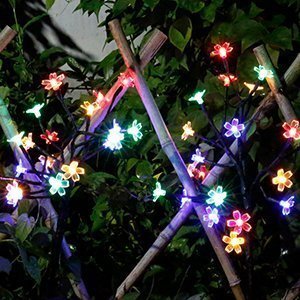 4-pack LED utomhus trädgårdssolar trädgårdslampor