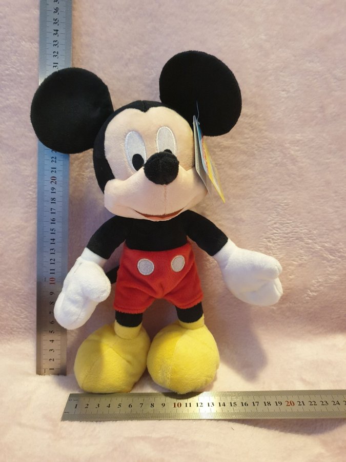 Ny nalle disney mickey mouse musse pig mjukisdjur 28cm