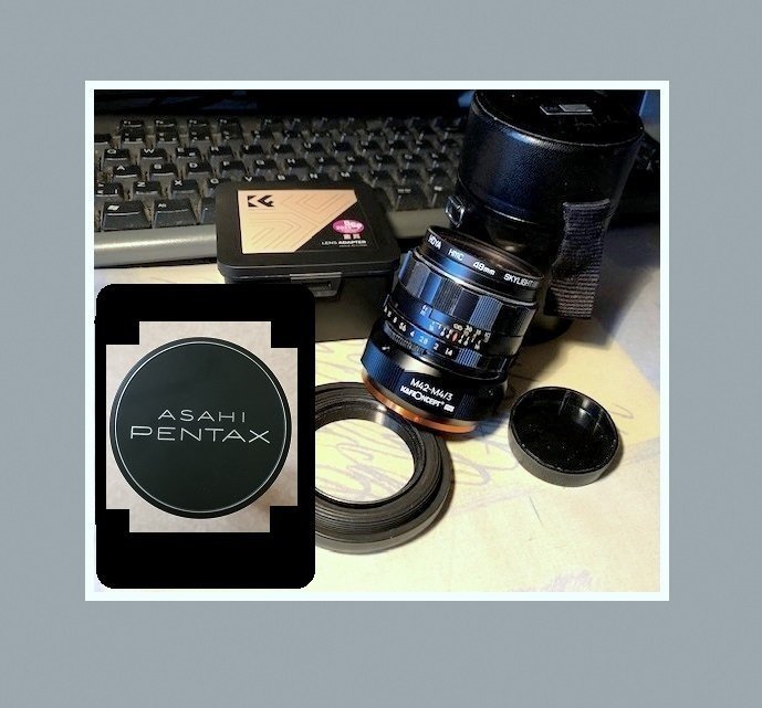 Pentax Super Takumar 50mm 14 Original första Version 8 element utan Torio+mm