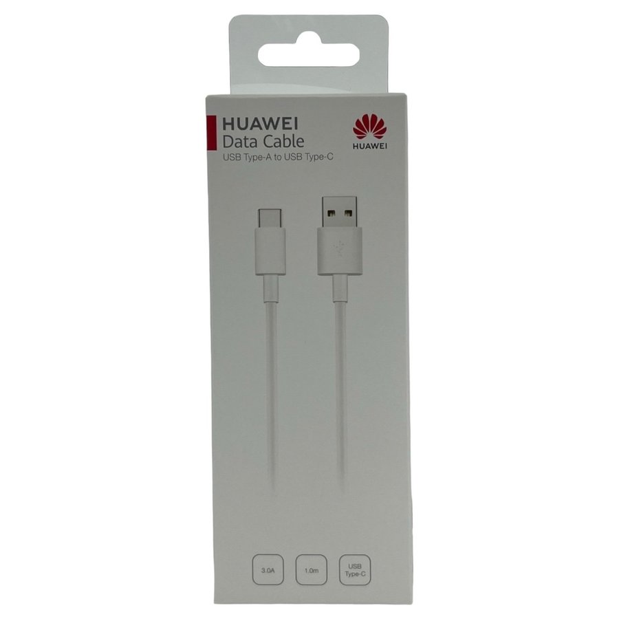USB-C Snabbladdare 3A 1m - USB-A till USB-C - Huawei Original Laddare