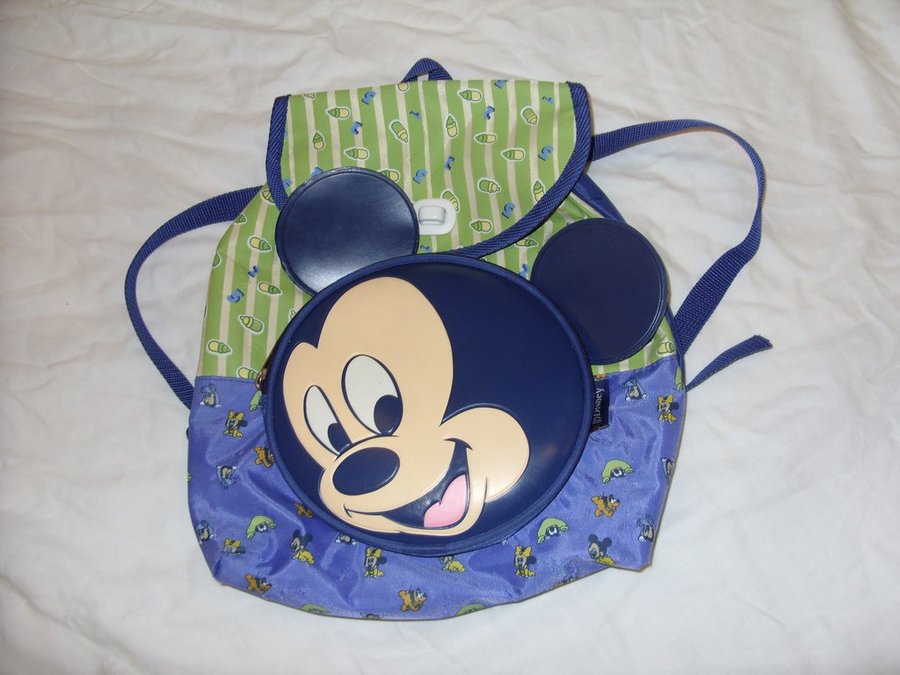 Disney Musse  Mimmi och Pluto baby ryggsäck Back Pack Mickey and Minnie Mouse