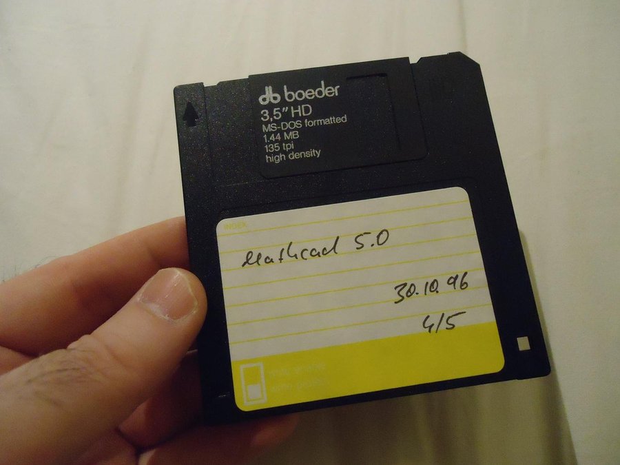 db boeder 35 HD 144 MB MS-DOS Disketter 10 st PC  Macintosh Svart färg