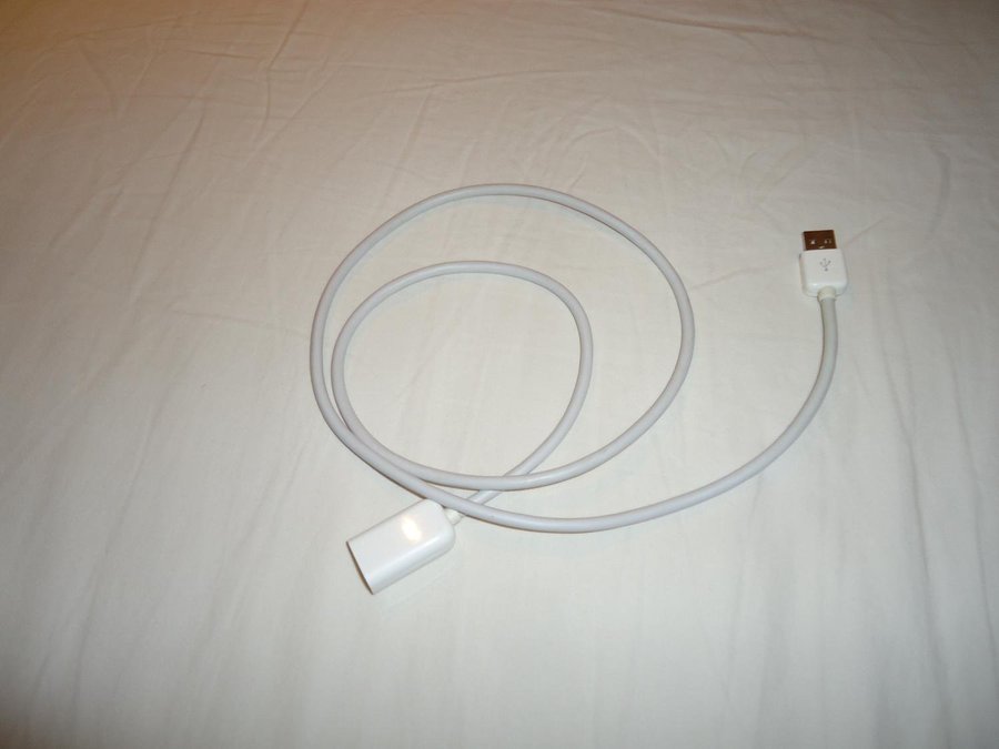 Apple USB förlängnings kabel 1 meter hane och hona extension cable