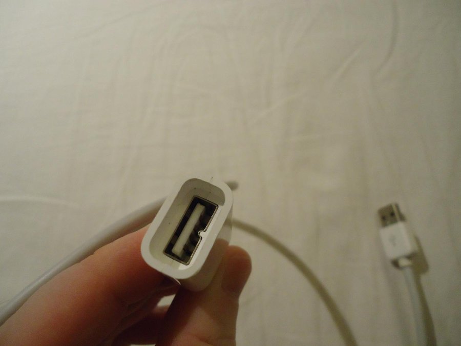 Apple USB förlängnings kabel 1 meter hane och hona extension cable