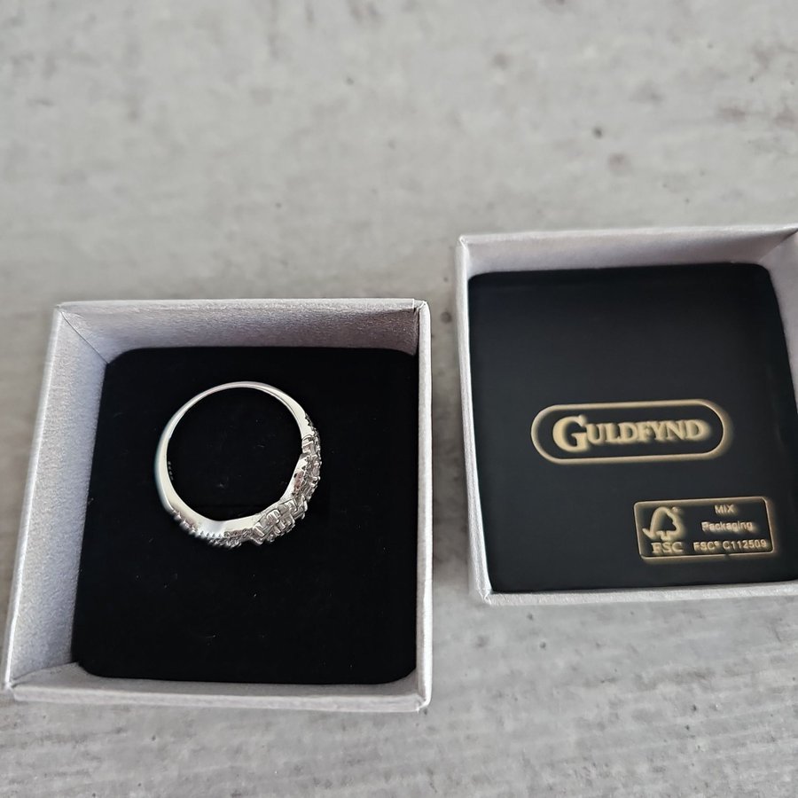 Äkta silver ring 925