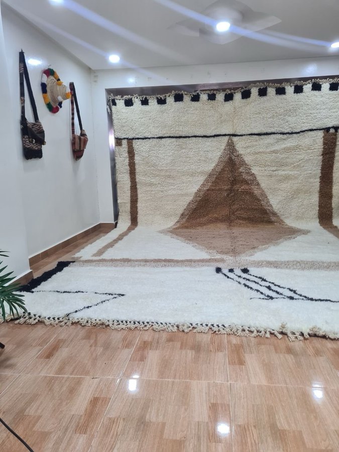 Beni ouarain matta 400x300 cm marockansk handgjord