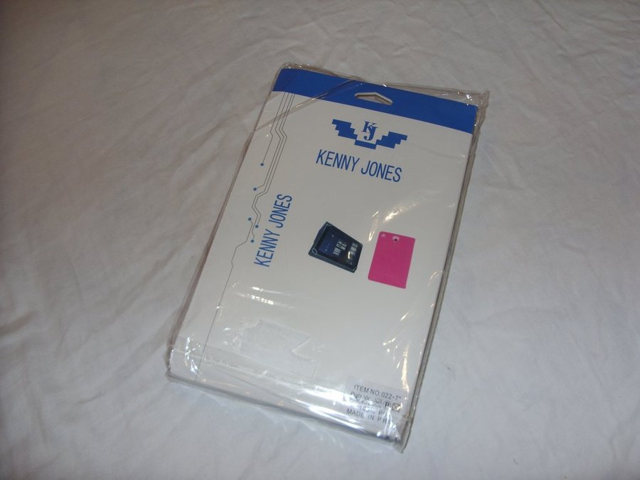 Kenny Jones Rosa tablet  läs och surfplatta fodral 7" inch storlek ny! new!