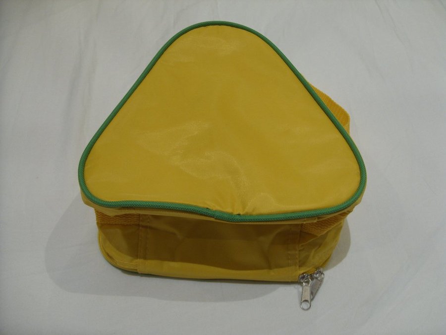 Lipton Tea  Te original väska sällsynt samlar modell gul färg gröna detaljer