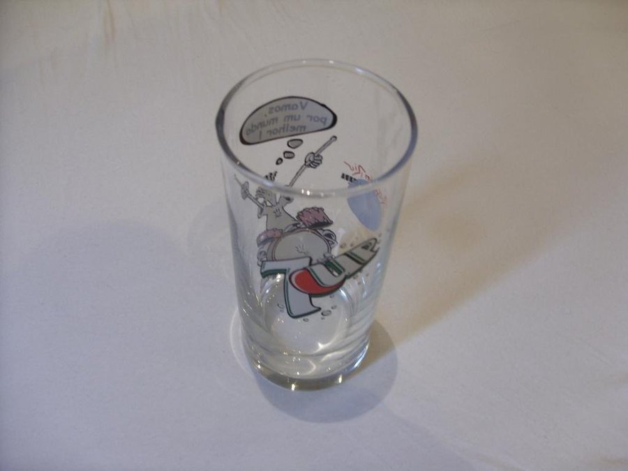 7UP Rock in Rio Lisboa Läsk dricks glas samlar glas USA softdrink Pepsi Company