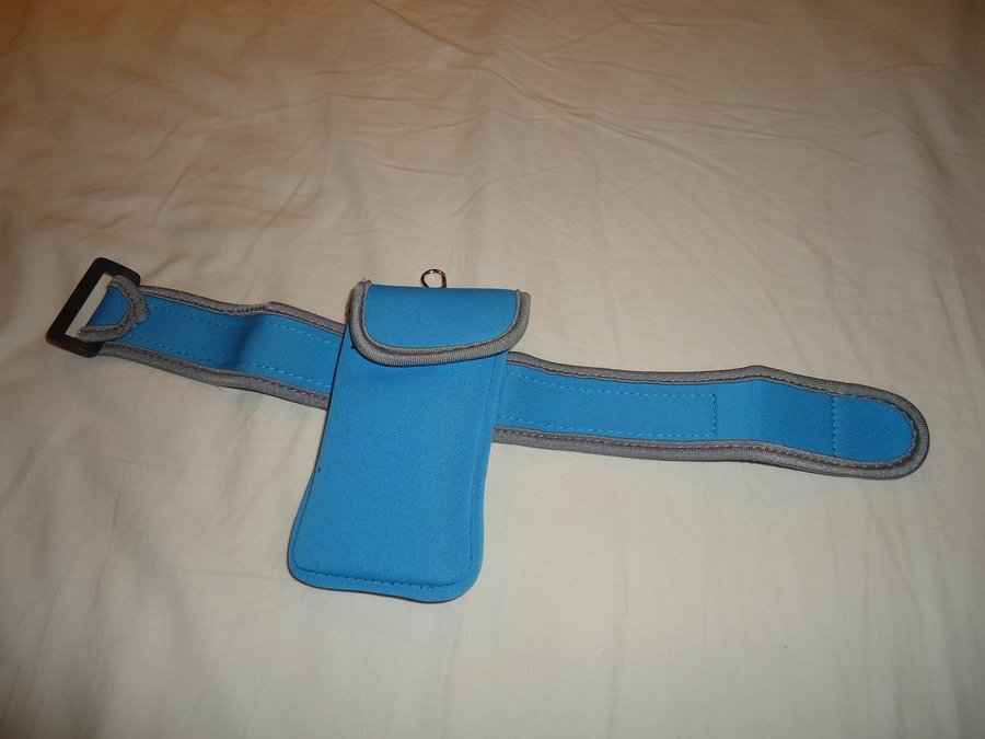 Neopren kamera eller mobil telefon väska med hållare för bälte och för armen