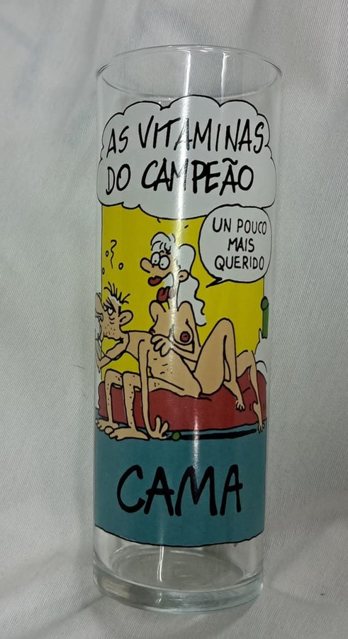 Glas As Vitaminas Do Campeao 165 x 55 cm um pouco mais querido cama