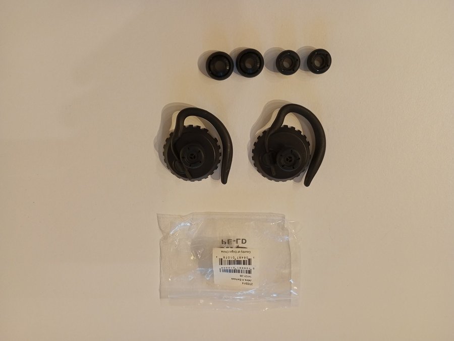 Jabra A Earhook modell 14121-26 nya oanvända svart färg