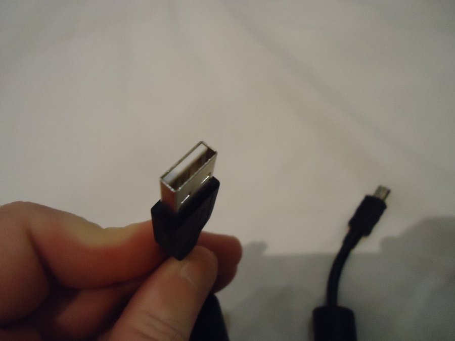 USB standard till Micro USB 7 x 3 mm svart färg
