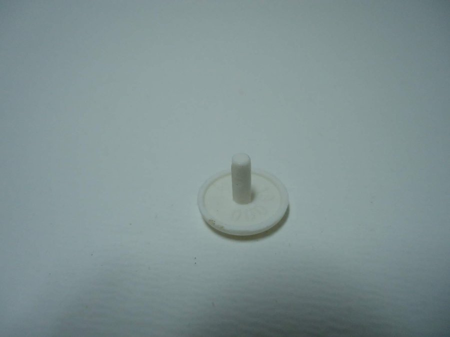 Wurth 50 st kvalitets vita plast täckhattar 12 mm diameter plastic cover caps