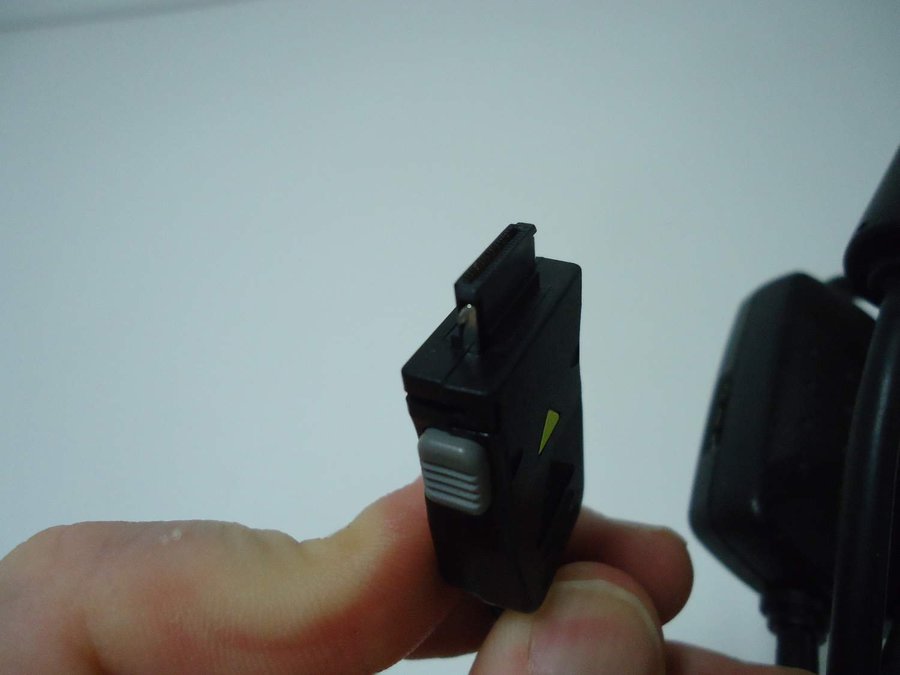 Samsung data link cable modell PCB093LBE 9 pin DB9 seriell svart färg