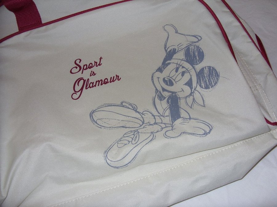 Walt Disney Minnie Mouse axelrem väska Sport is Glamour utgåva Mimmi Pigg Musse