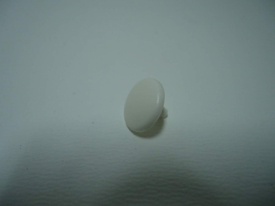 Wurth 25 st kvalitets vita plast täckhattar 12 mm diameter plastic cover caps