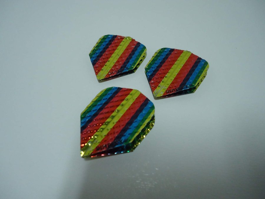 Dart Flights Dimplex 3 st Made in England pub pilkastning sport