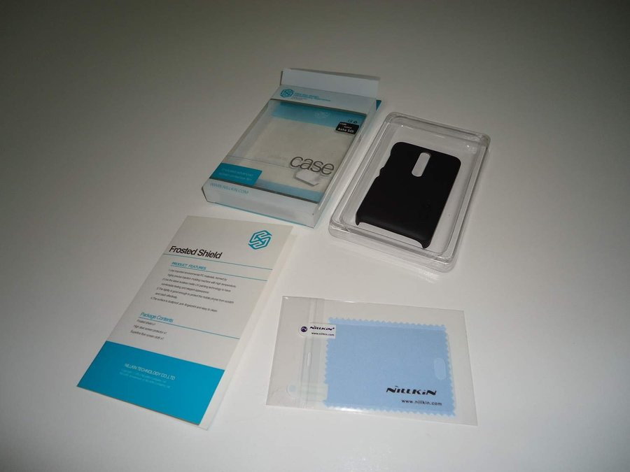 NILLKIN Phone Protection Case Kit for Nokia Asha 501 Svart färg
