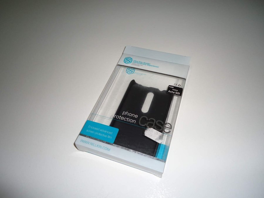 NILLKIN Phone Protection Case Kit for Nokia Asha 501 Svart färg
